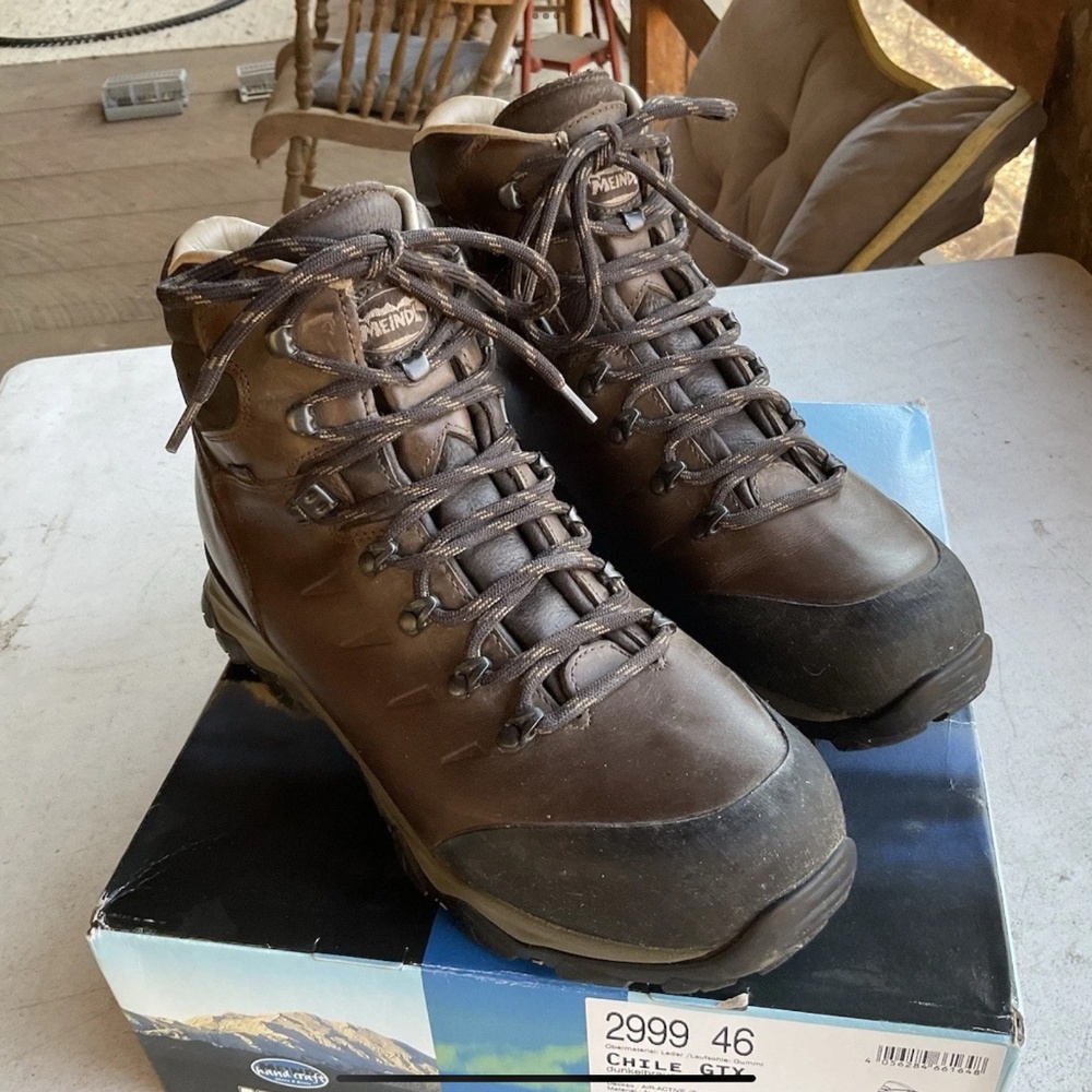 Mens Meindl's Chili GTX leather hiking booys
